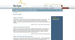 Desktop Screenshot of blogs.wvcommerce.org