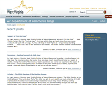 Tablet Screenshot of blogs.wvcommerce.org